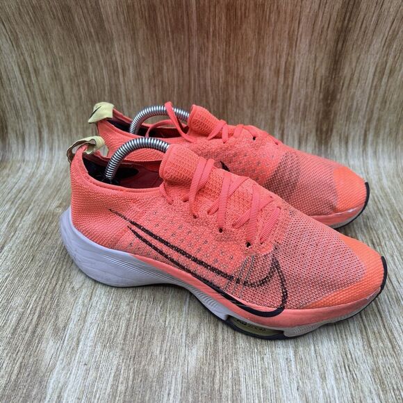 Youth Size 5 Women's 6.5 - Nike Air Zoom Tempo FK Bright Mango Running Shoes‎ - Picture 1 of 9